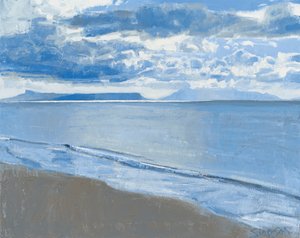 Měnící se světlo, 2014 (olej na plátně) od Charles Simpson