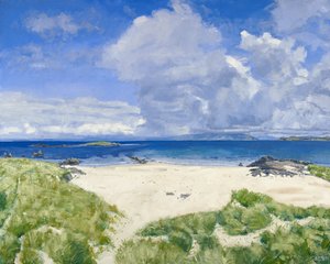 Iona North End, 2015 (olej na plátně) od Charles Simpson