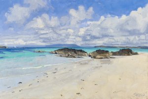 Iona Summer (The Finger), 2015 (olej na plátně) od Charles Simpson