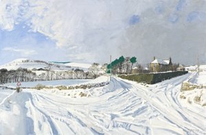 Newhall, 2011 (olej na plátně) od Charles Simpson