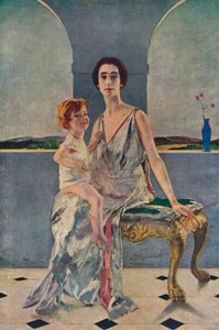 Hraběnka z Rocksavage a její syn, 1922 1935 od Charles Sims