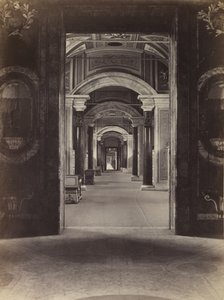 Vatikánská knihovna, c. 1860. od Charles Soulier