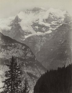 Jungfrau, Pohled z Murren, Švýcarsko