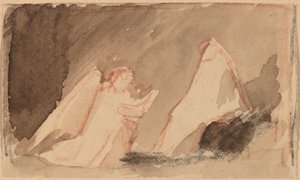 Studie pro panel od Charles Sprague Pearce