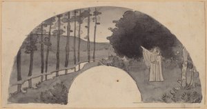 Studie na oblouk od Charles Sprague Pearce