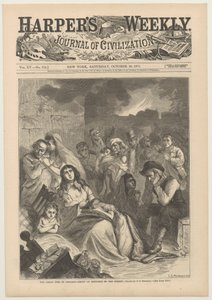 Obálka Harpers Weekly, 28. října 1871