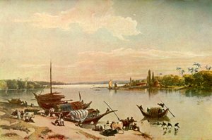 Barrackpur – Na Ganze u Kalkaty, 40. léta 19. století, 1901. od Charles Stewart Hardinge