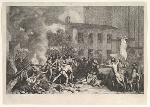 Útok na Bastille dne 14. července 1789 Útok na Bastille dne 14. července 1789, ca. 1793. od Charles Thevenin