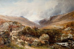 Poblíž Llanbedr, Barmouth, 1872.