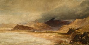 Snowdon z Pernsarnu, 1872.