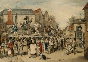 Veletrh ve Woodstocku, 1838 od Charles Turner
