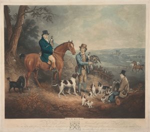 Malcolm Fleming z Barochan 1745-1811. Hawking... od Charles Turner