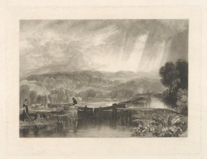 More Park, poblíž Watfordu, na řece Colne od Charles Turner