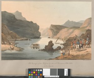 Č. 11 Překročení řeky Tajo 3. divizí u Villa Velha, 20. května 1811 od Charles Turner