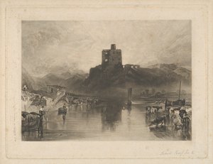Hrad Norham, na řece Tweed od Charles Turner