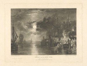 Štíty na řece Tyne od Charles Turner