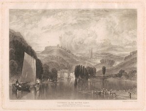 Totnes, na řece Dart od Charles Turner