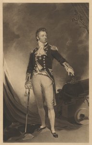 Sir Philip Bowes Vere Broke od Charles Turner after Samuel Lane