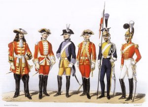 Ranskan armeijan univormut: Light-Hevoset od Charles Vernier