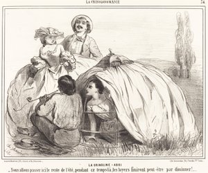 Krinolína-Abri od Charles Vernier