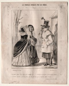 Francouzi sami načrtli: Vikomte, ty jsi tak ošklivý!..., 1840. od Charles Vernier