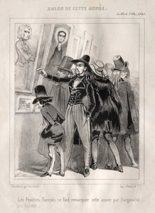 Francouzští malíři letos vynikají originalitou své toalety z roku 1840. od Charles Vernier