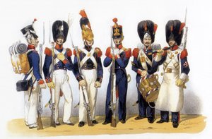 Uniformy francouzské armády: Národní garda (pěchota)