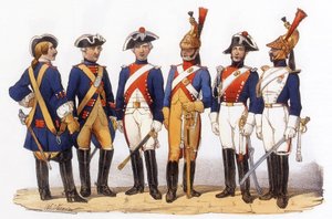 Uniformy francouzské armády: Speciální jednotky města Paříže od Charles Vernier