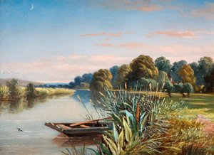 Říční scéna, 1880. od Charles Walter Radclyffe