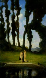 Po koupeli, 1910.