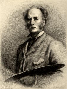 John Everett Millais , britský umělec, c1880-1882. od Charles Waltner