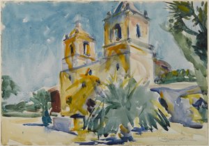 The Mission, 1928 (wc na papíře)