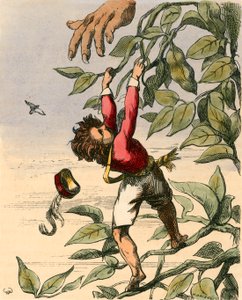 Jackův úzký útěk před obrem od Charles West Cope