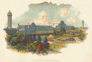Křišťálový palác, Sydenham, c1890