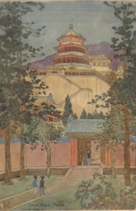 "Letní palác, Peking", Charles W. Bartlett, HMA 28530 od Charles William Bartlett