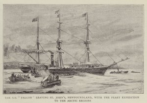 SS Falcon opouští St John