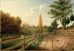Farma Belfield, kolem roku 1816 od Charles Willson Peale