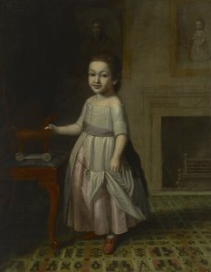 Portrét chlapce s dětským koněm, 1768 od Charles Willson Peale