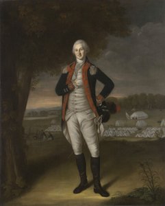 Walter Stewart, 1781 od Charles Willson Peale