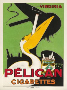 Cigarety Pelican, c. 1930. od Charles Yray