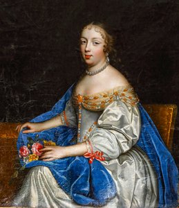Portrét Louise-Antoinetty de la Chatre. Olej na plátně. od Charles and Henri Beaubrun