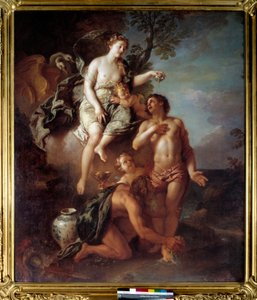 Eneeho zbožštění. Obraz Charlese De Lafosse (1636-1716)