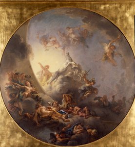 Východ slunce. Obraz Charlese De Lafosse (1636-1716)
