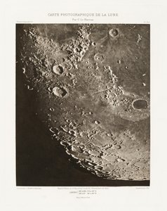 Carte photographique de la lune, planche X.A (Fotografická mapa Měsíce, deska X.A),7. října 2013 od Charles le Morvan