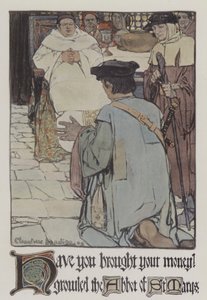 Ilustrace pro Robina Hooda (barevné lito) od Charlotte Harding