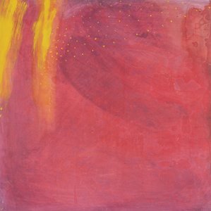 Purple Moon, 1997 (olej a glazura na gesso desce)