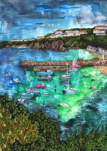 Newquay, Cornwall, 2021 od Charlotte Orr