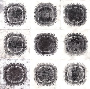 Plant Cells, 2019 (suché leptání) od Charlotte Orr