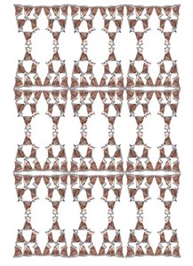 Design balení čaje, 2018 (inkoust a akvarel) od Charlotte Orr