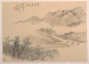 Krajina z roku 1827. od Cheng Tinglu